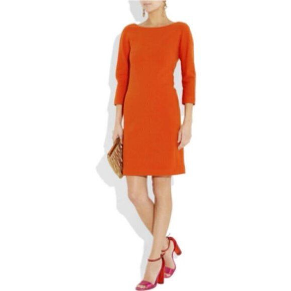 Michael Kors Wool Made in Italy MCM Minimalist Sheath Dress 8 $1590 - Picture 1 of 10